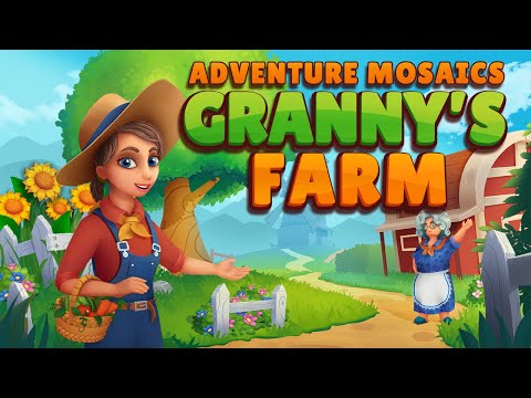 Adventure Mosaics: Granny's Farm - WildTangent Games