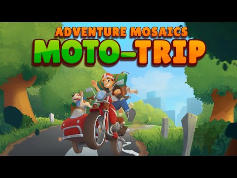 Adventure Mosaics: Moto-Trip - WildTangent Games
