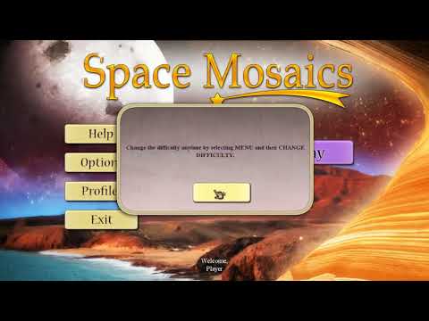 Space Mosaics - WildTangent Games